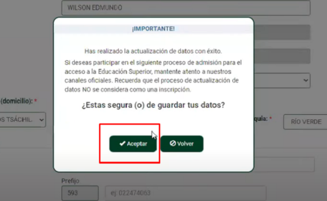 actualizacion de datos senescyt